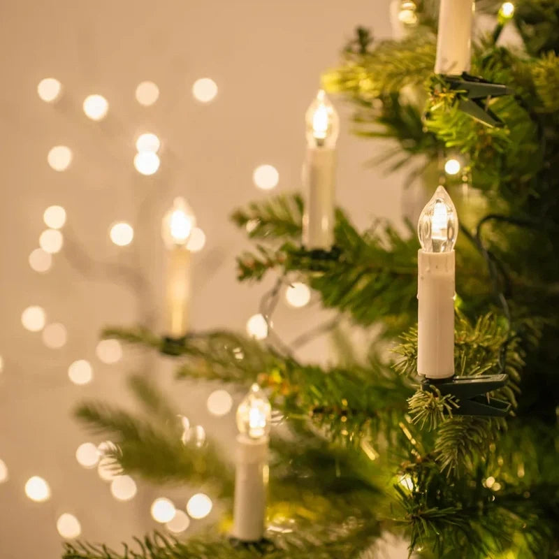 Cordless Clip-On Christmas Candles
