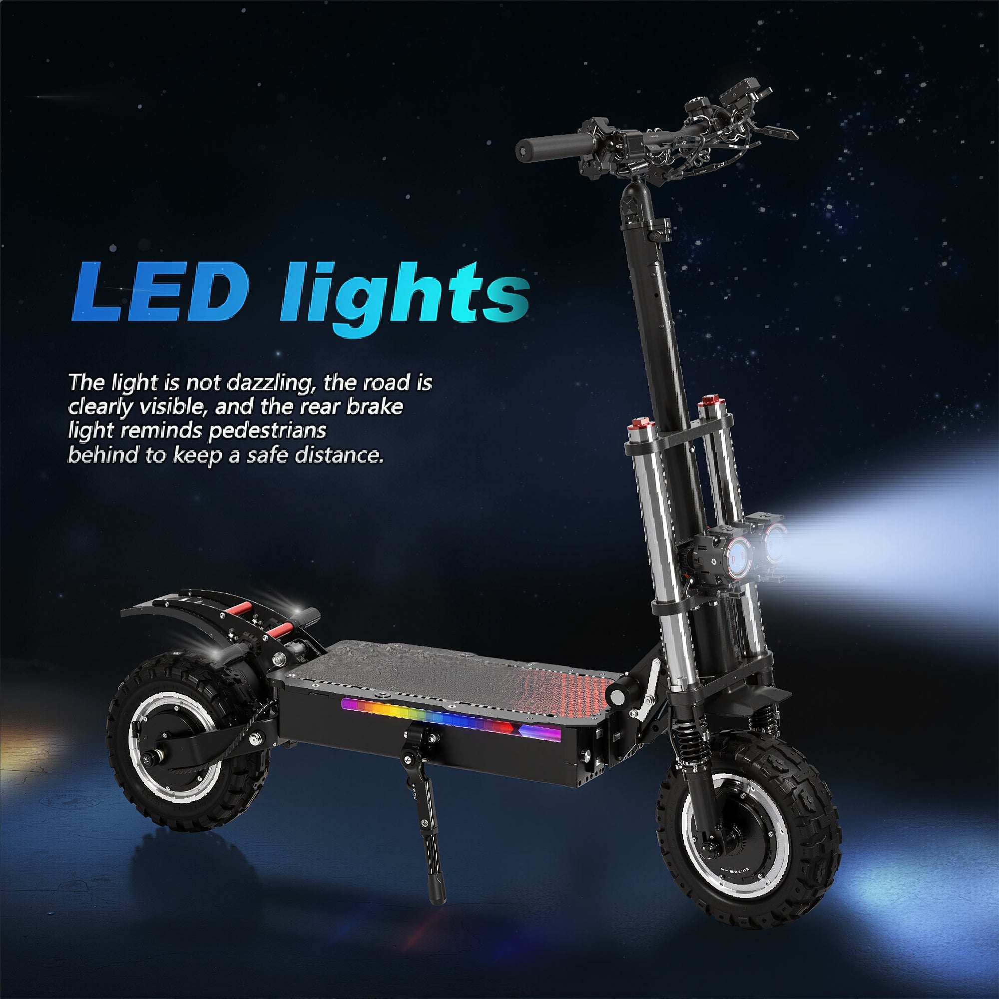 S60X Off Road Scooter Folding E-Scooter with Dual Motor Fast Electric Scooter