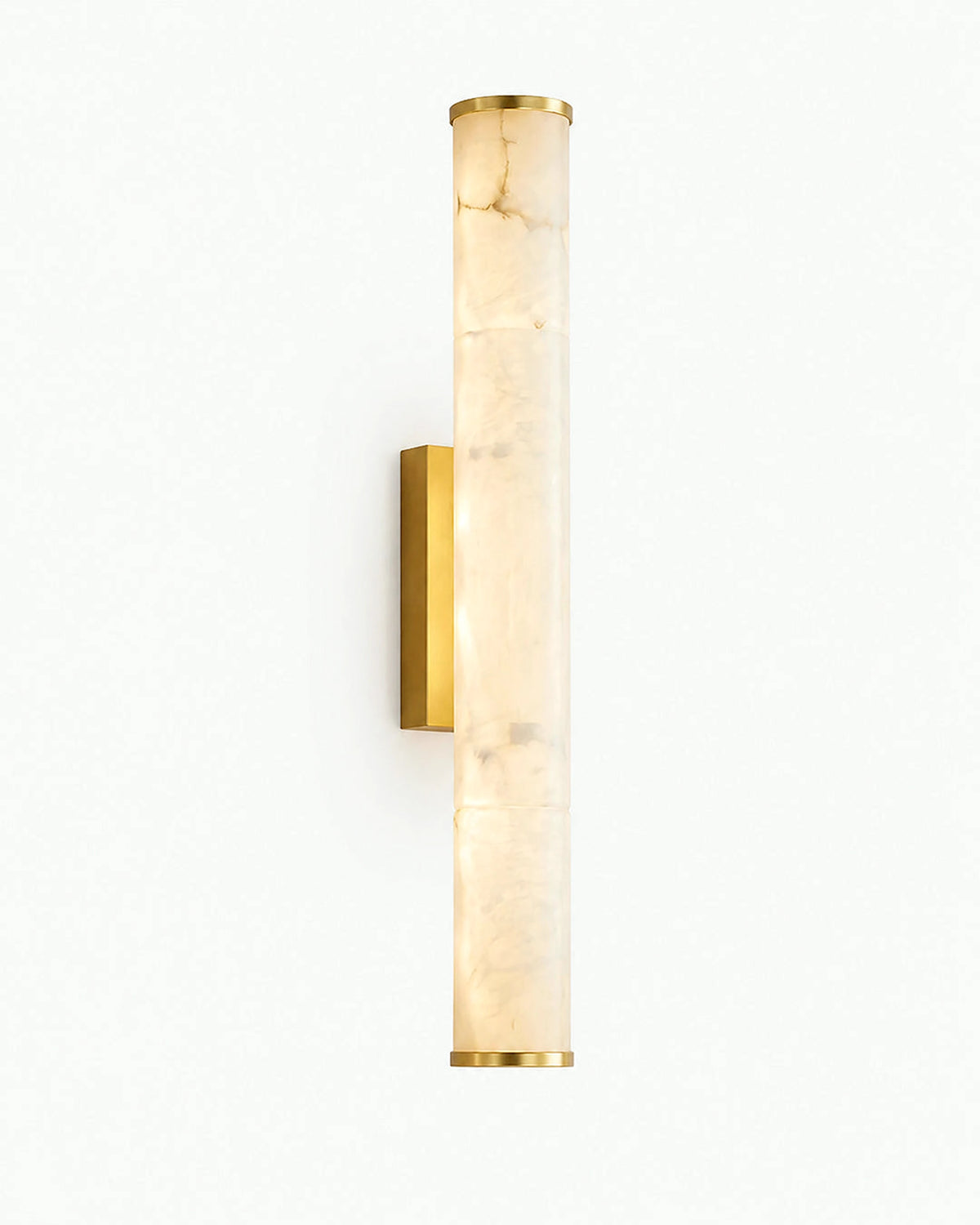 Circular wall sconce installation detail