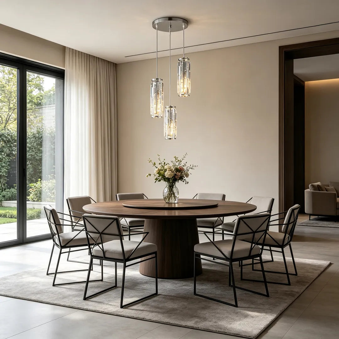 Mini Crystal Pendant Light Creative Art Crystal Island Ceiling Light - product image 13