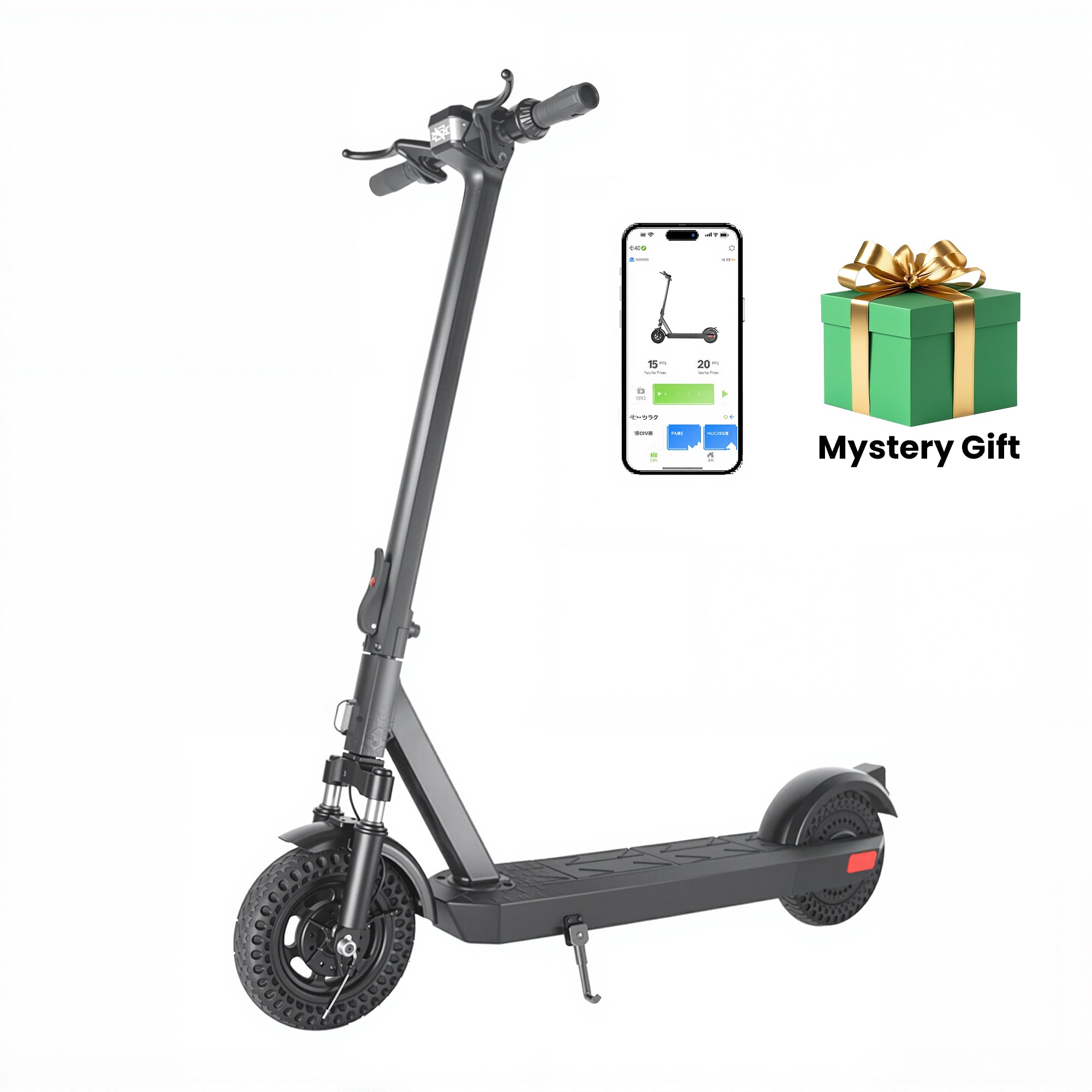 C8 Max Commuter Scooter Foldable E-Scooter Stand Up Electric Scooter With App Control