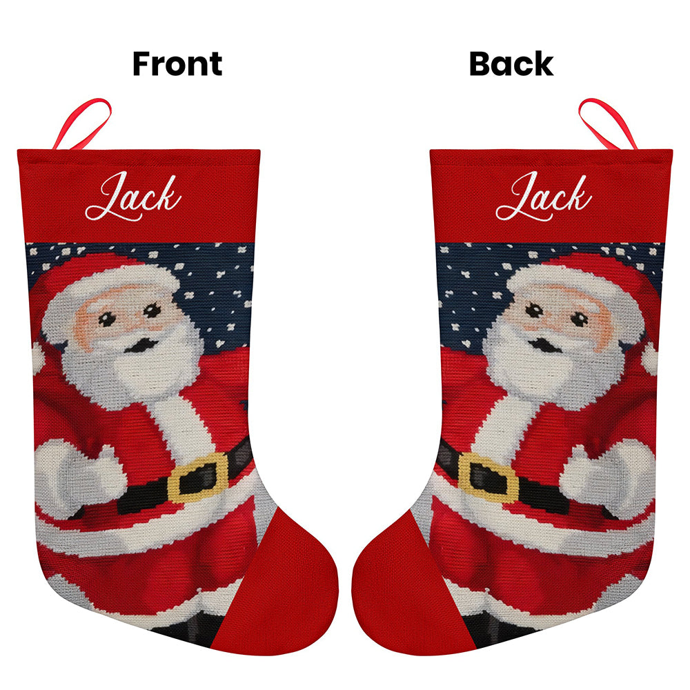 Personalized Christmas Stockings Custom Name Christmas Stocking