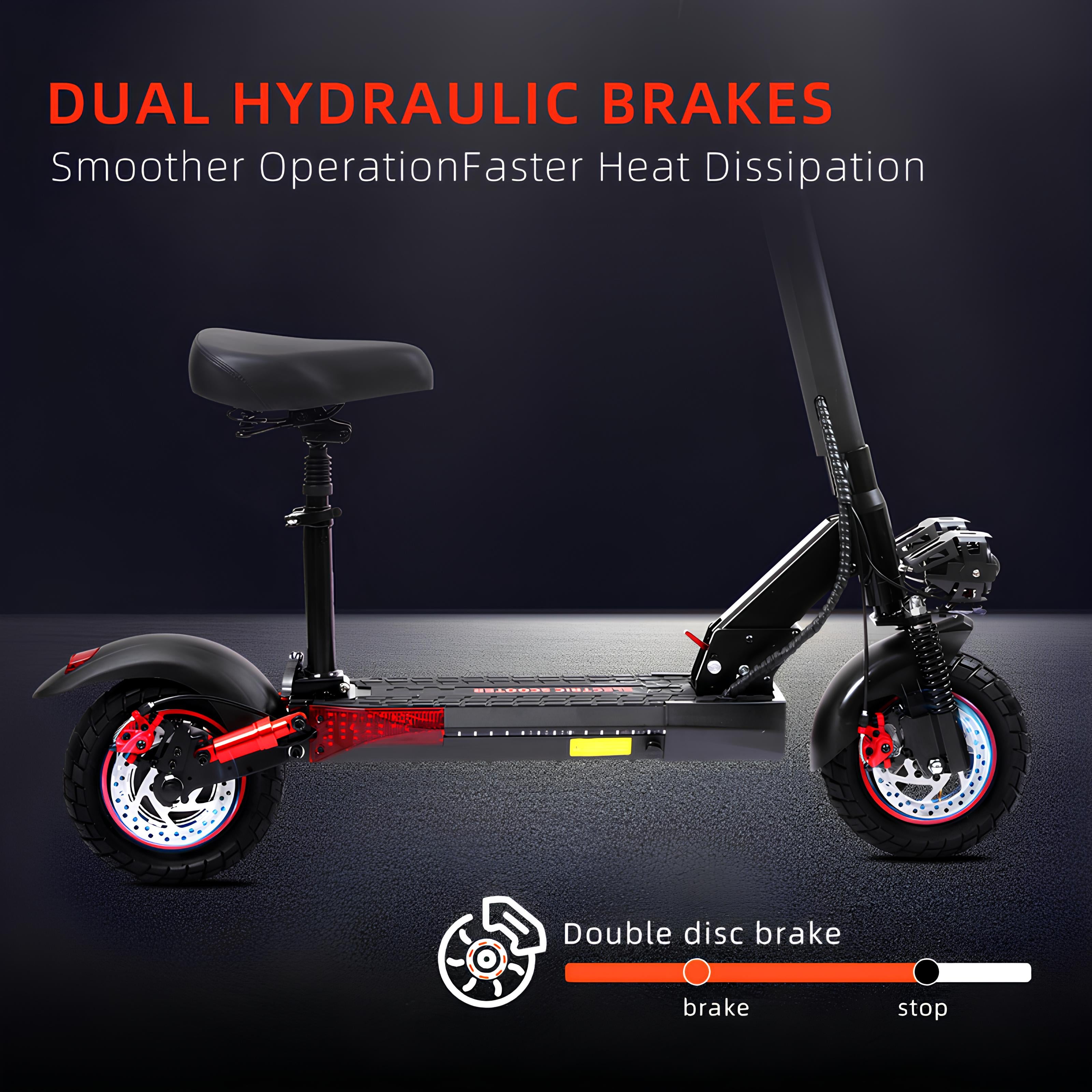 S10 Max Electric Off Road Scooter with Seat For Adults Motorised Scooter