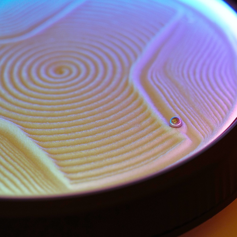 Drift Sandscape Zen Garden Meditation Accessories Decorative Sandscape That Draws Infinite Patterns on the Sand