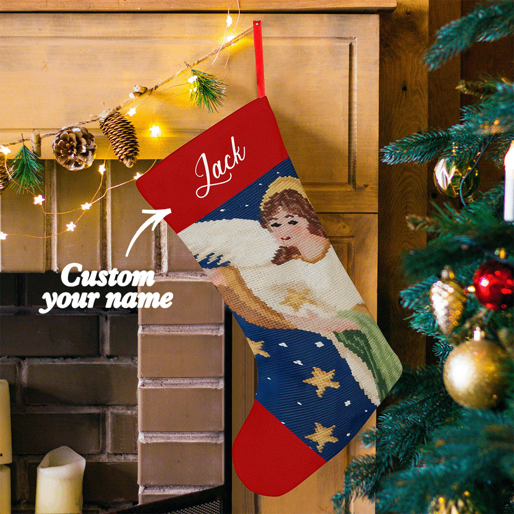 Personalized Christmas Stockings Custom Name Christmas Stocking