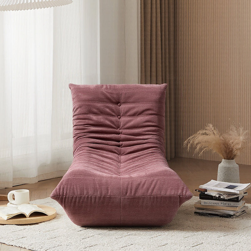 Comfy Armless Bean Bag Floor Sofa – Soft Lounge Chair for Teens & Adults