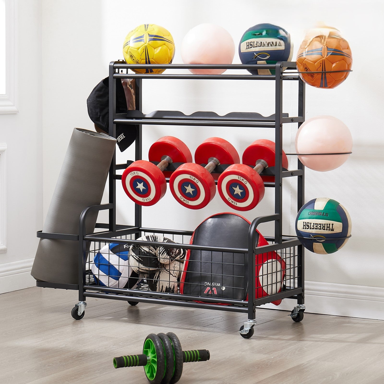 Equip Storage Rack Dumbbell Rack Multi-use Storage Rack