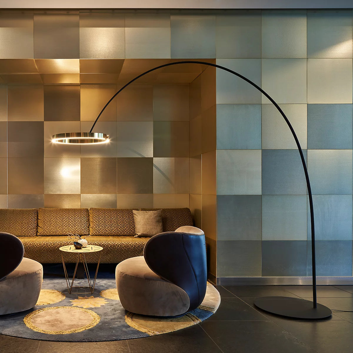 Modern Luxury Arc Floor Lamp