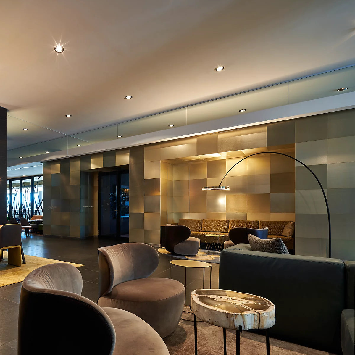Modern Luxury Arc Floor Lamp