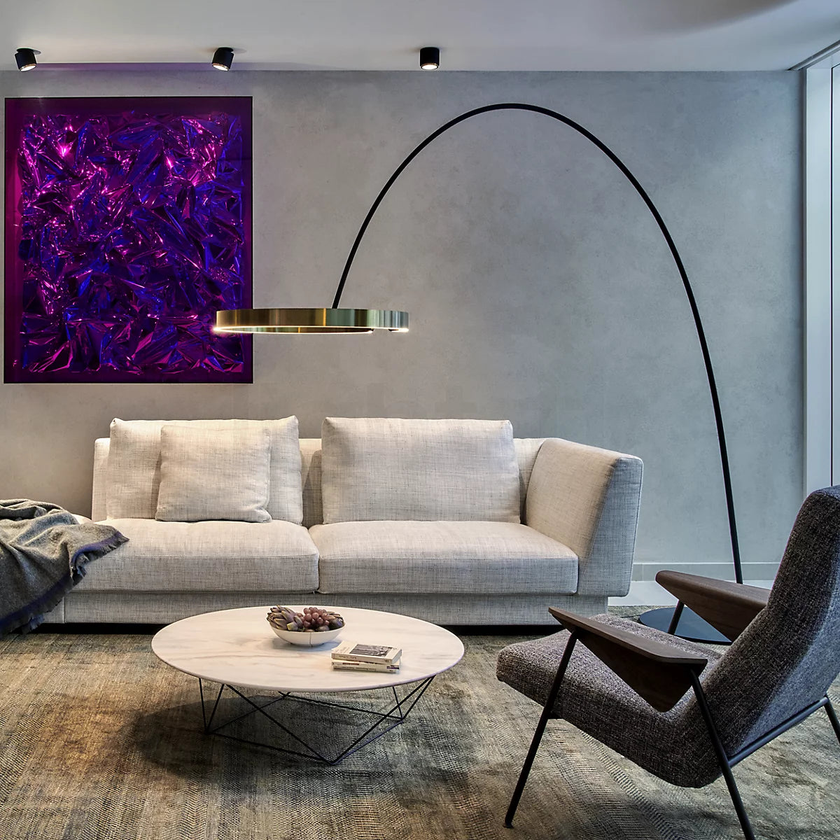 Modern Luxury Arc Floor Lamp