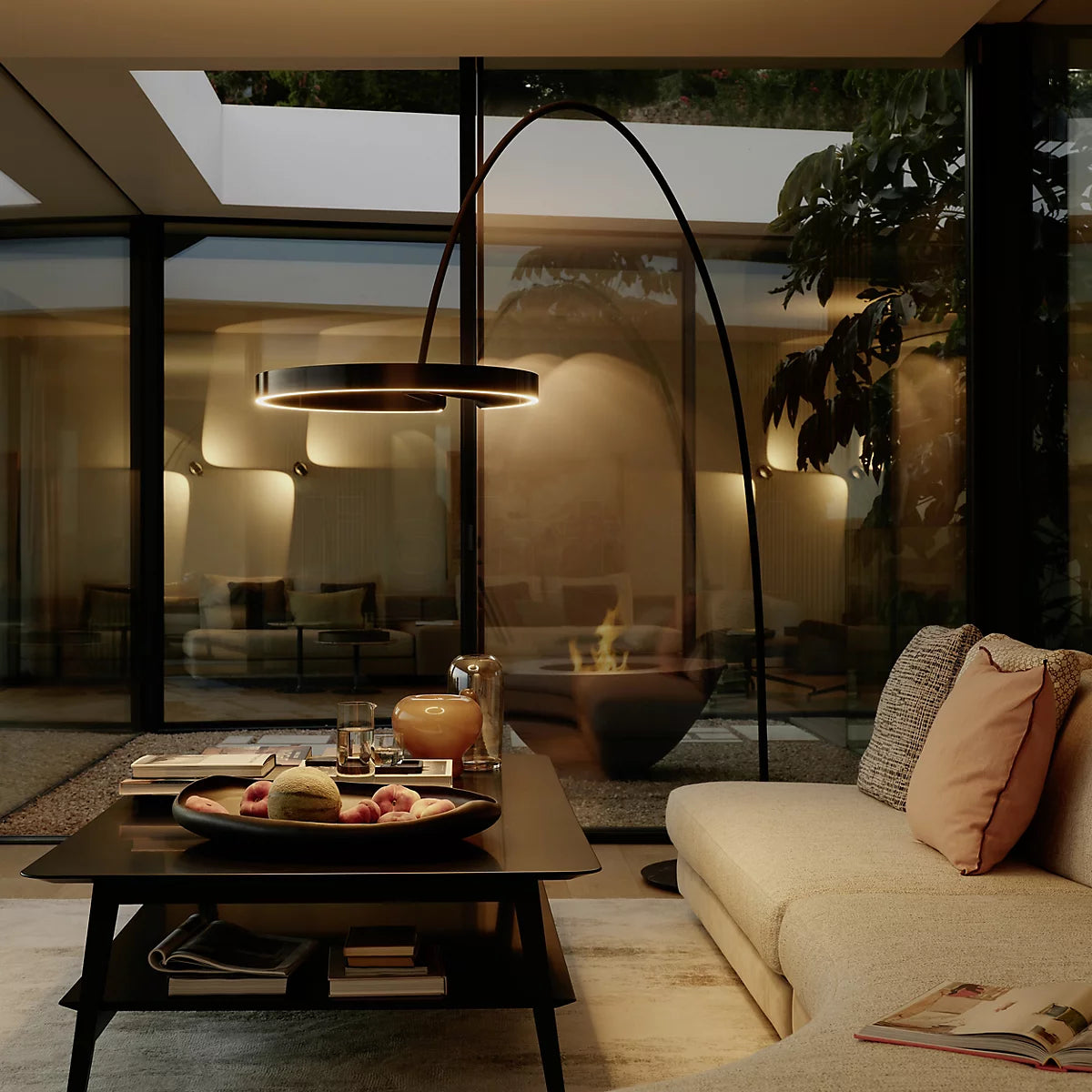 Modern Luxury Arc Floor Lamp