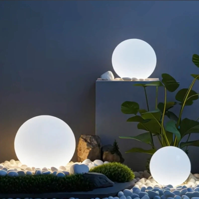 Spherical LED Garden Light - gallery image 25