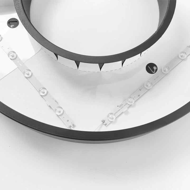 LED Pendant Ring Ceiling Light Modern Metal Acrylic Light - product image 12