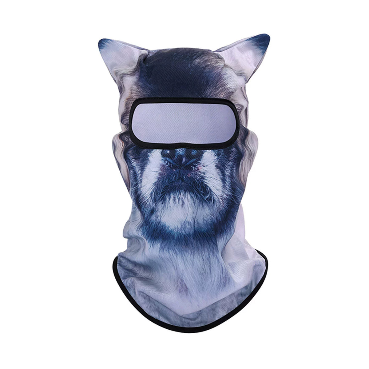 Funny Animal Print Face Covering Lightweight Outdoor Mask for Cycling Hiking and Sports