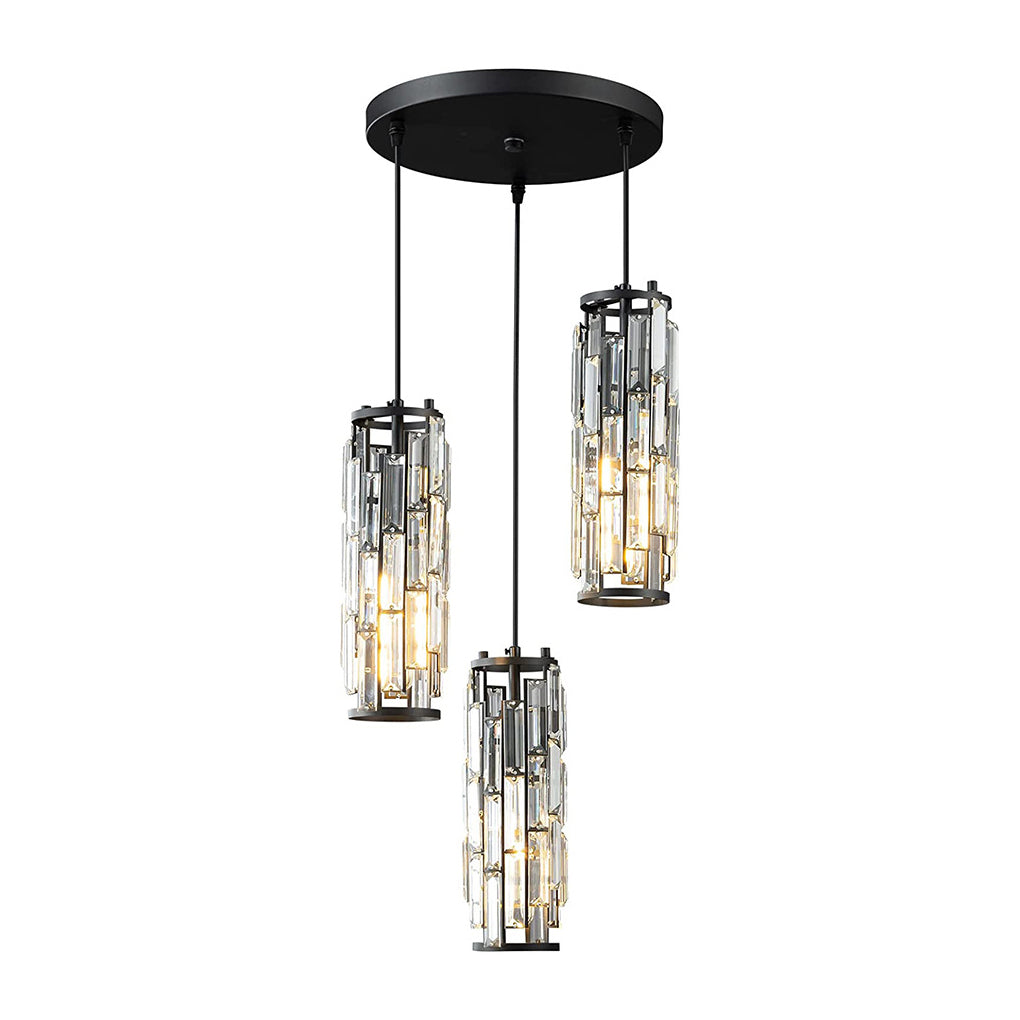 Mini Crystal Pendant Light Creative Art Crystal Island Ceiling Light - product image 20