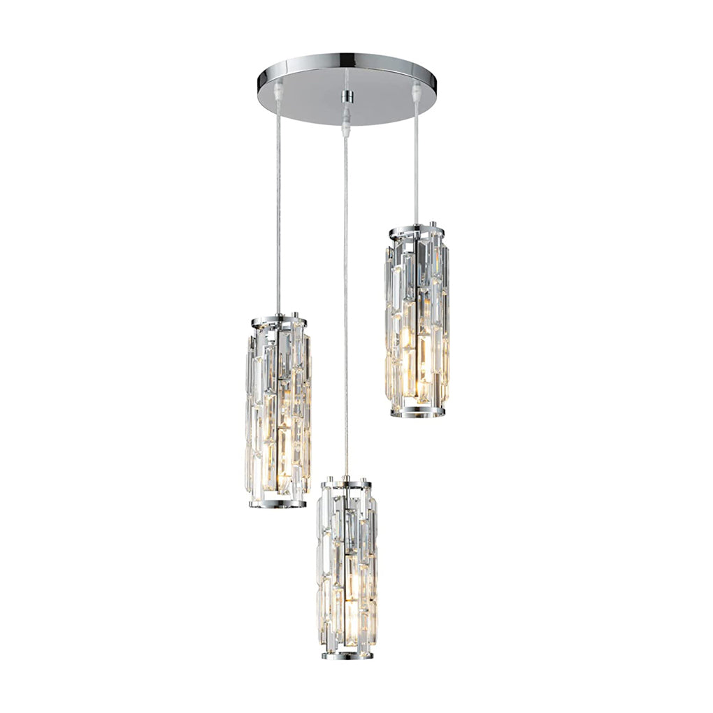 Mini Crystal Pendant Light Creative Art Crystal Island Ceiling Light - product image 22