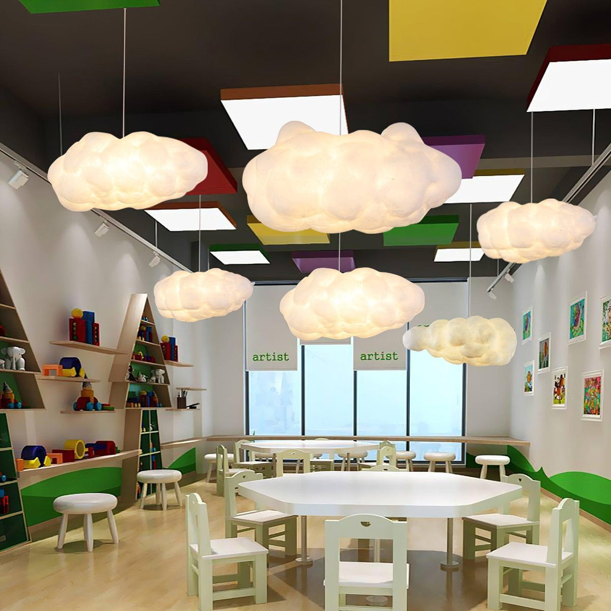 Cloud like Pendant Light Modern Art Design Ceiling Light - product image 3
