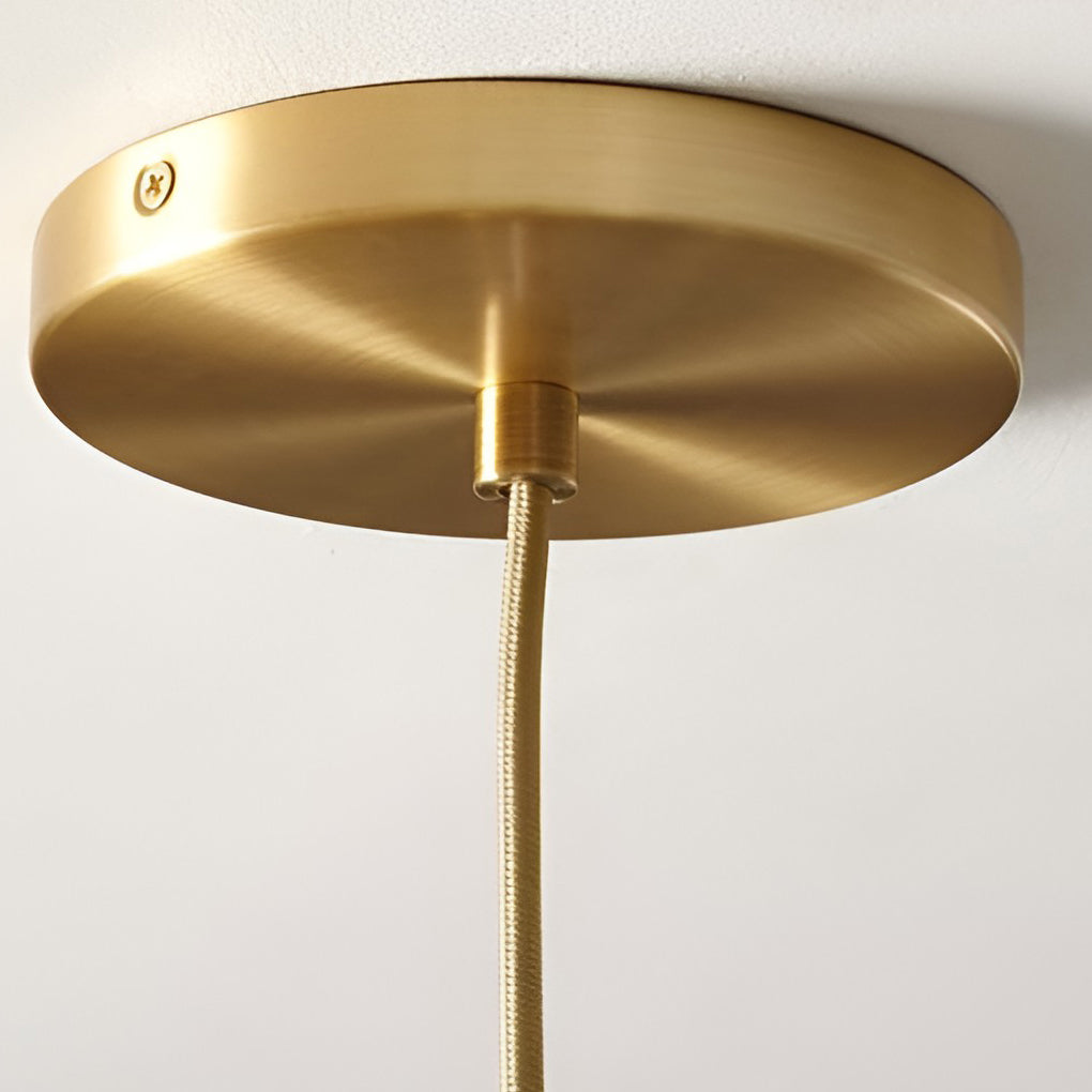 Glass Round Pendant Light Modern Single-Ball Ceiling Light - product image 13