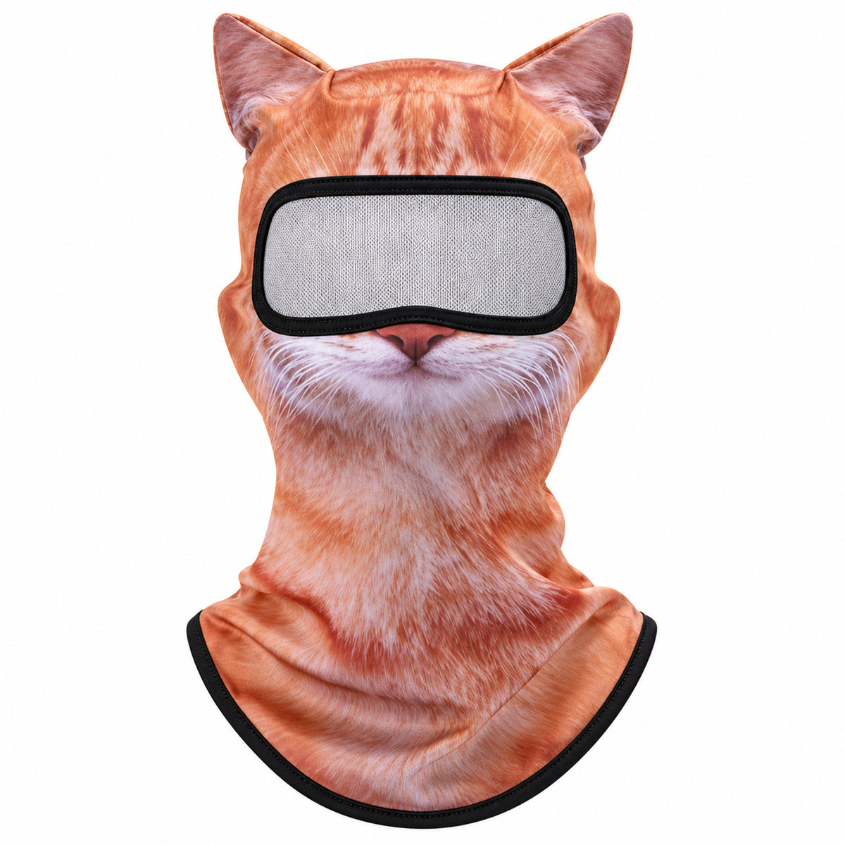 Funny Animal Print Face Covering Lightweight Outdoor Mask for Cycling Hiking and Sports