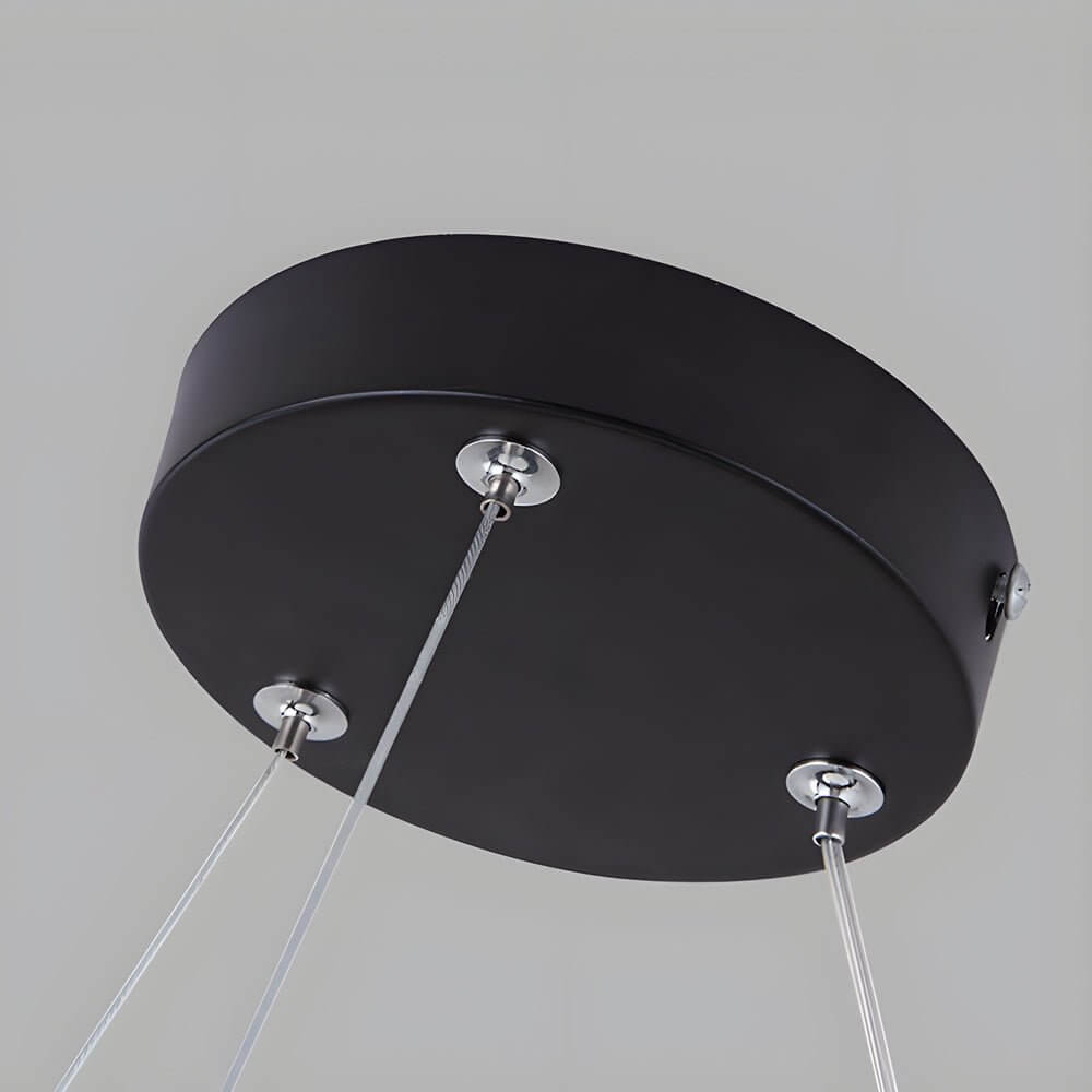 LED Pendant Ring Ceiling Light Modern Metal Acrylic Light - product image 10