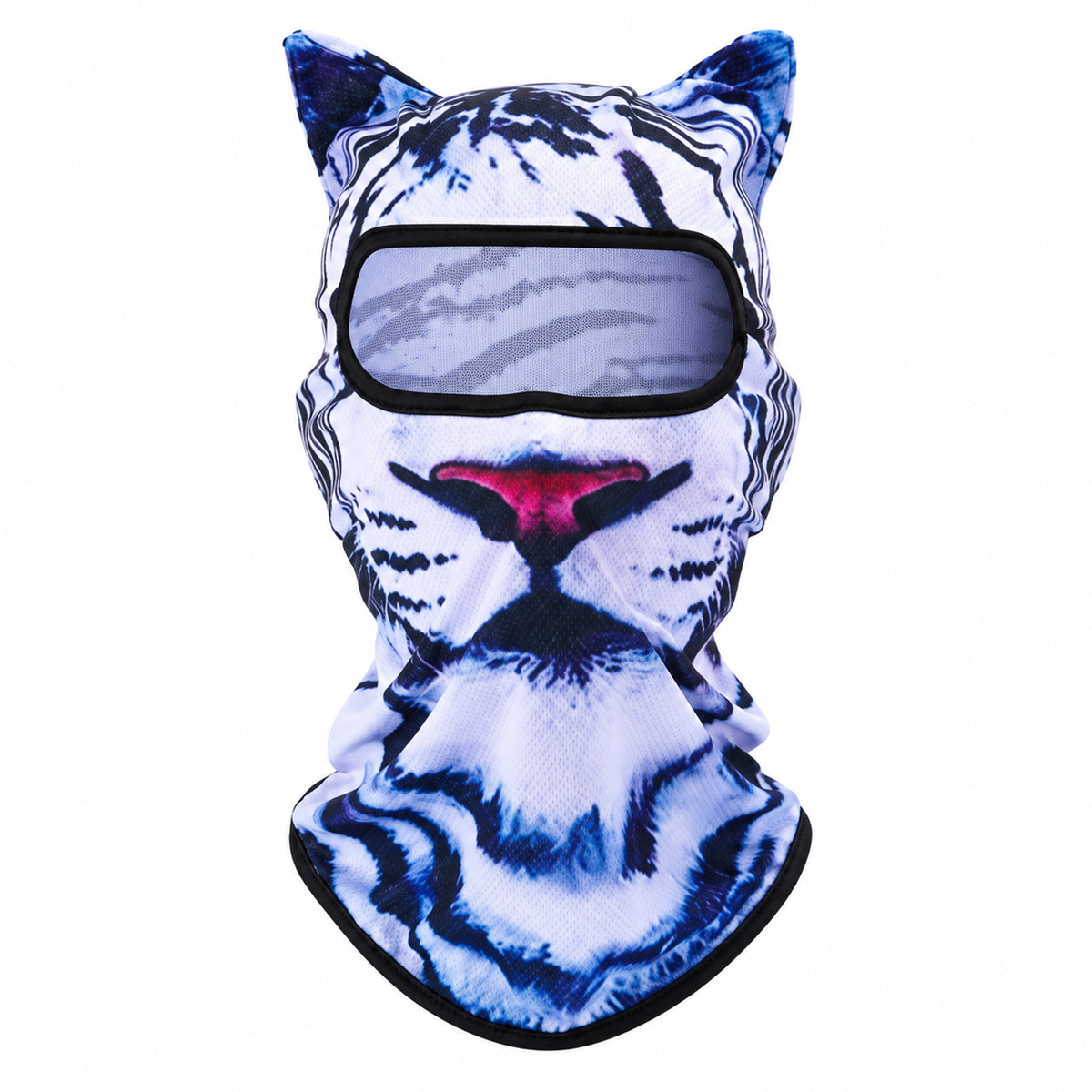 Funny Animal Print Face Covering Lightweight Outdoor Mask for Cycling Hiking and Sports
