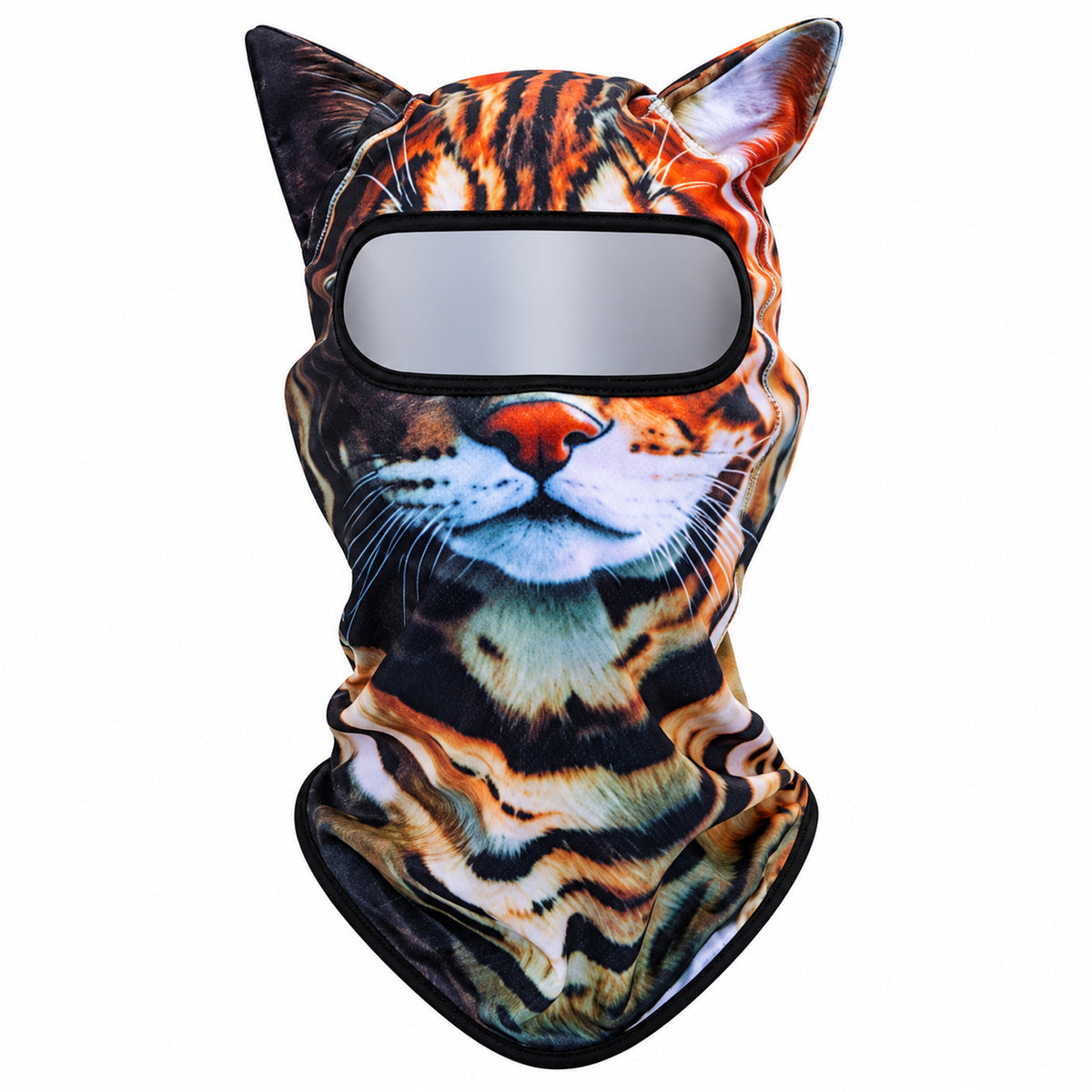 Funny Animal Print Face Covering Lightweight Outdoor Mask for Cycling Hiking and Sports
