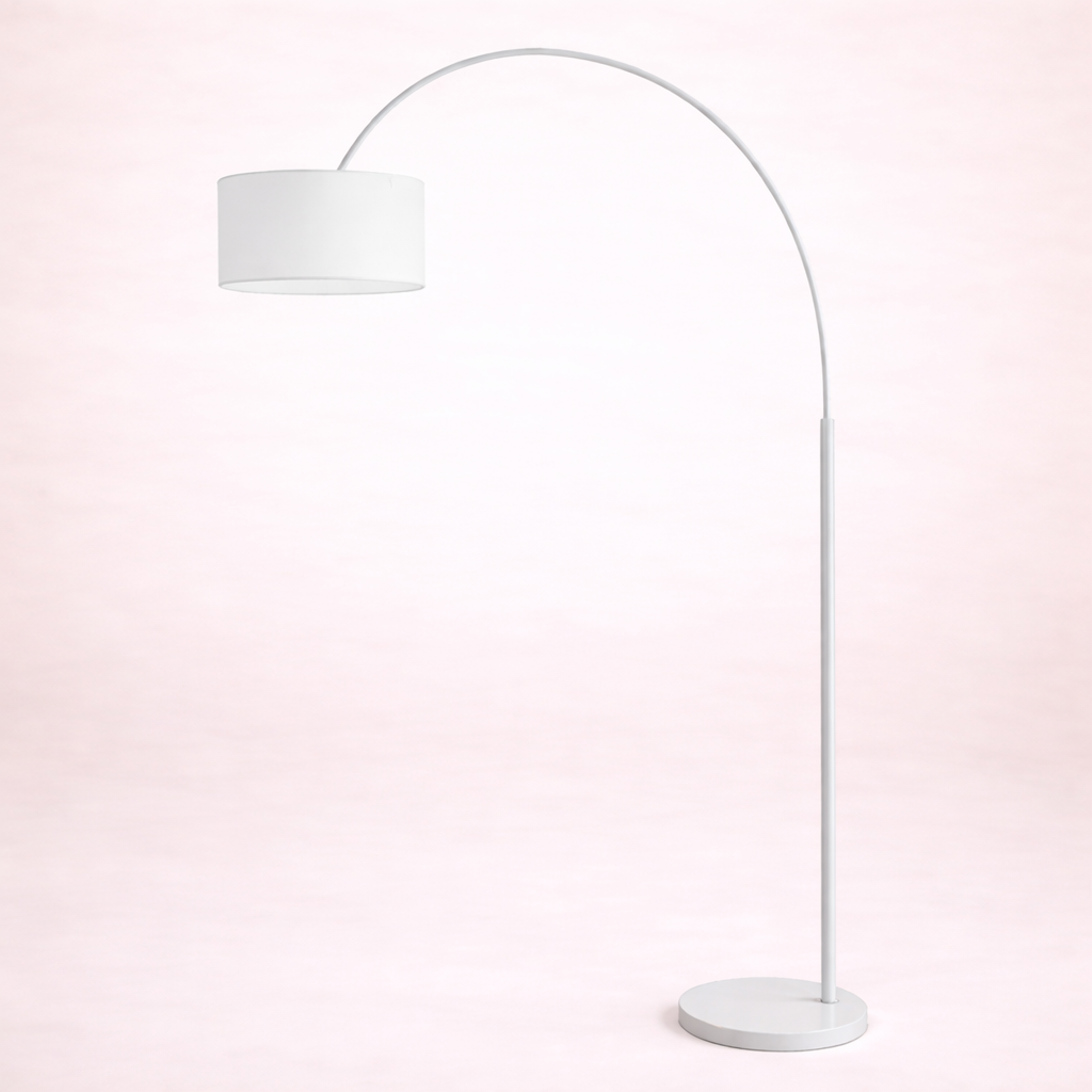 72" Modern Arc Floor Lamp Minimalist Adjustable Color Temperature Floor Light