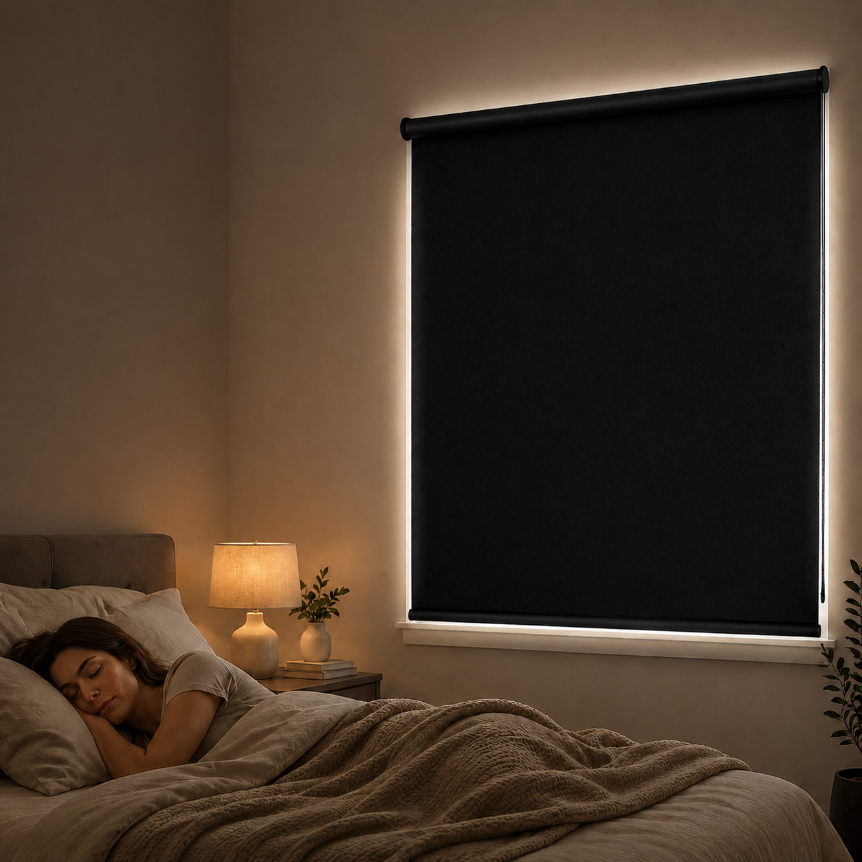 Deep Sleep Blackout Blinds – 100% Light-Blocking Custom Shades for Bedrooms - Airayvis