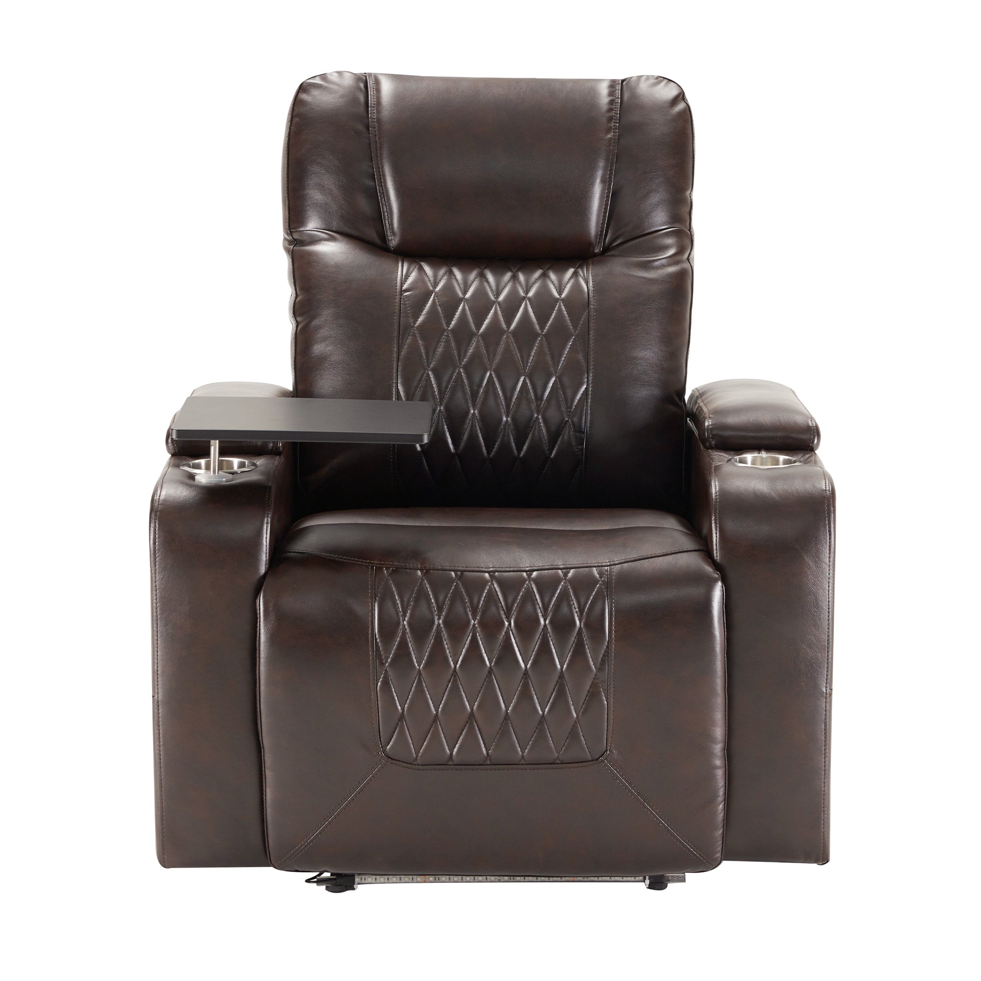 Power Recliner with USB Charging Port & Hidden Arm Storage Ultimate Home Comfort