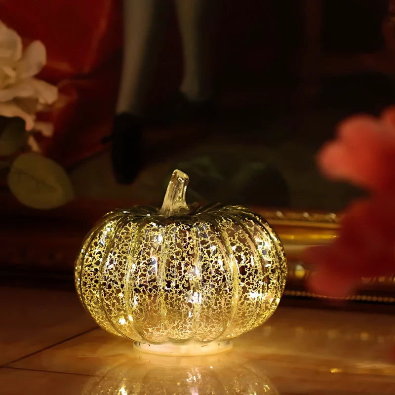 HarvestGlow™ Hand-Blown Glass Lamp