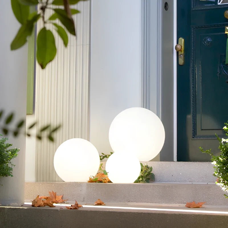 Spherical LED Garden Light - gallery image 6