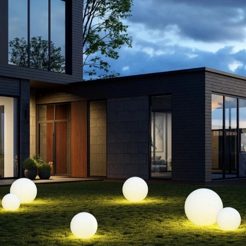 Spherical LED Garden Light - gallery image 11