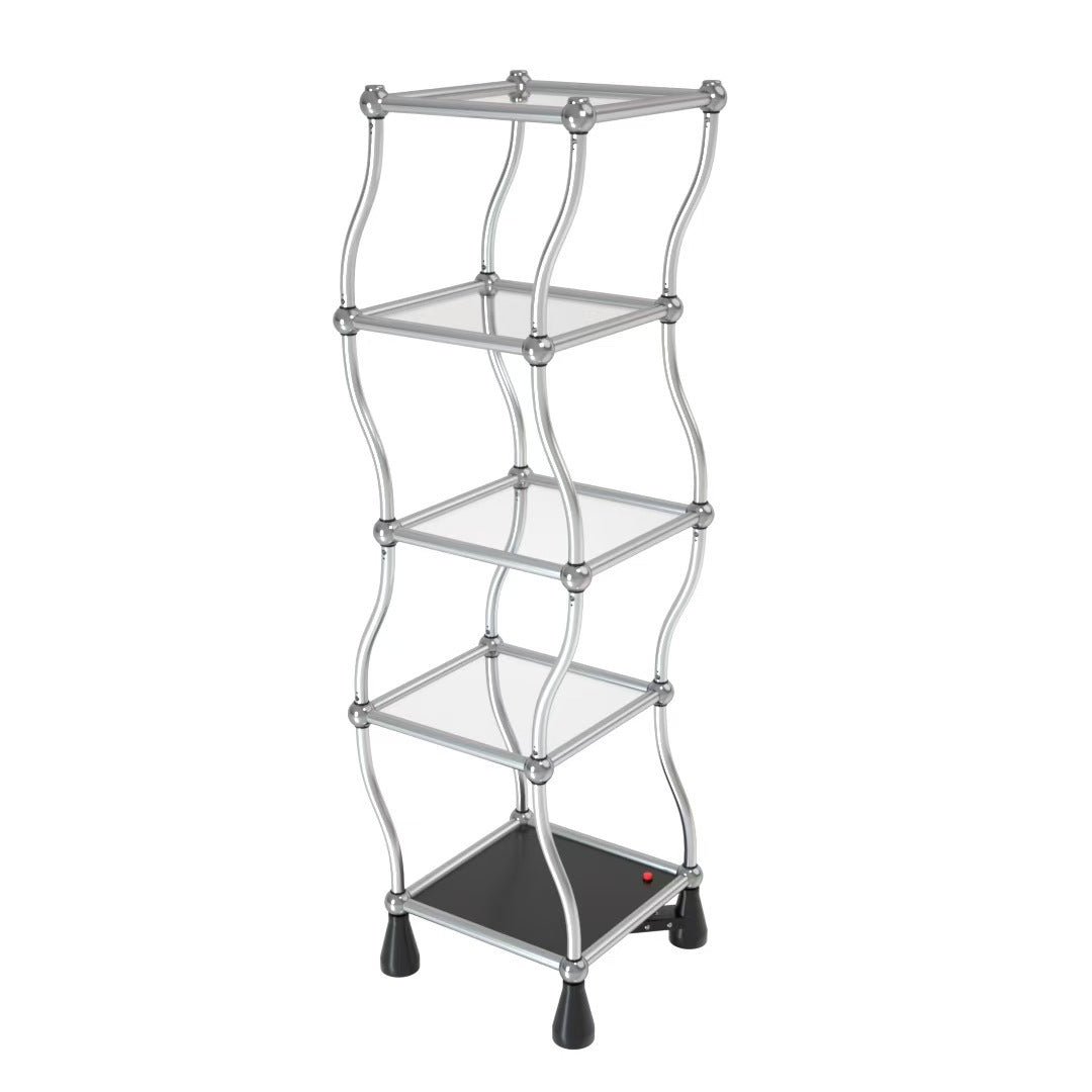 Vintage Dancing Shelf - Antique Rotating Display Shelf for Home Decor | Retro Moving Bookshelf