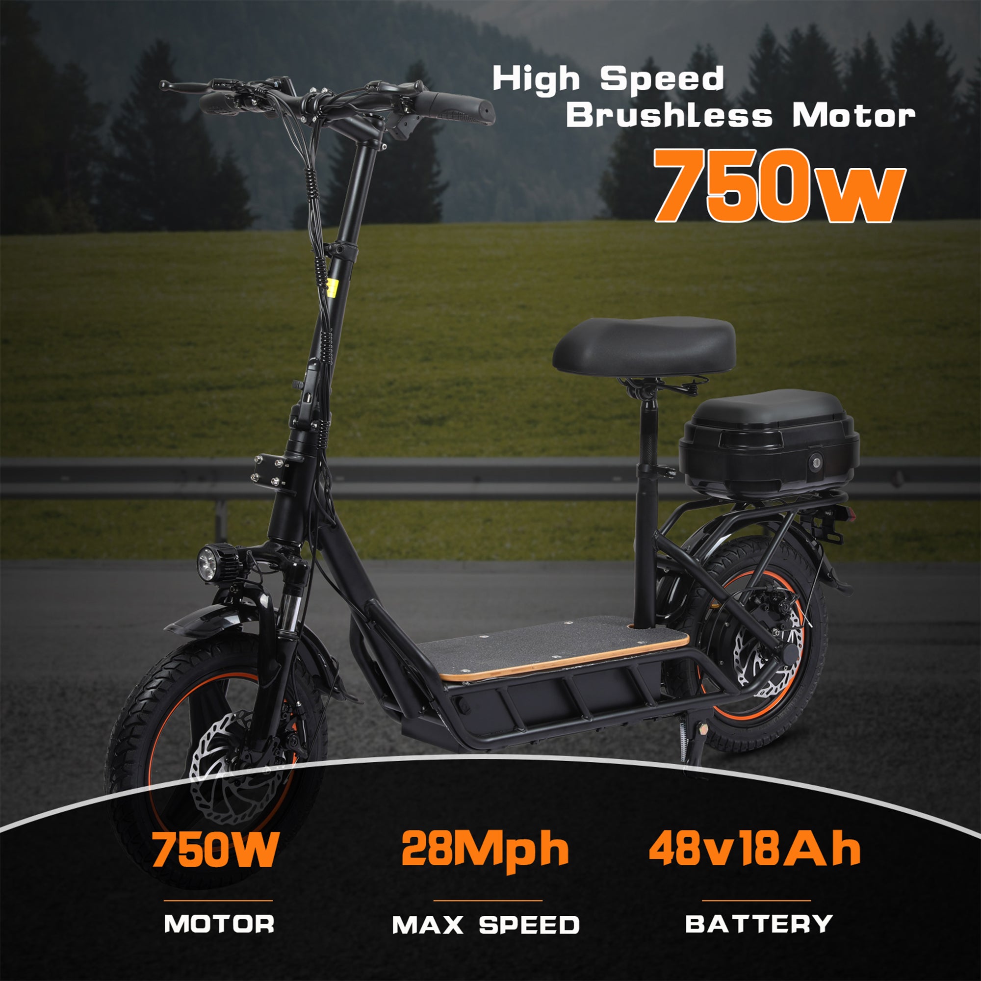 B7 Pro 750W Electric Commuter Bike Electric Bicycles