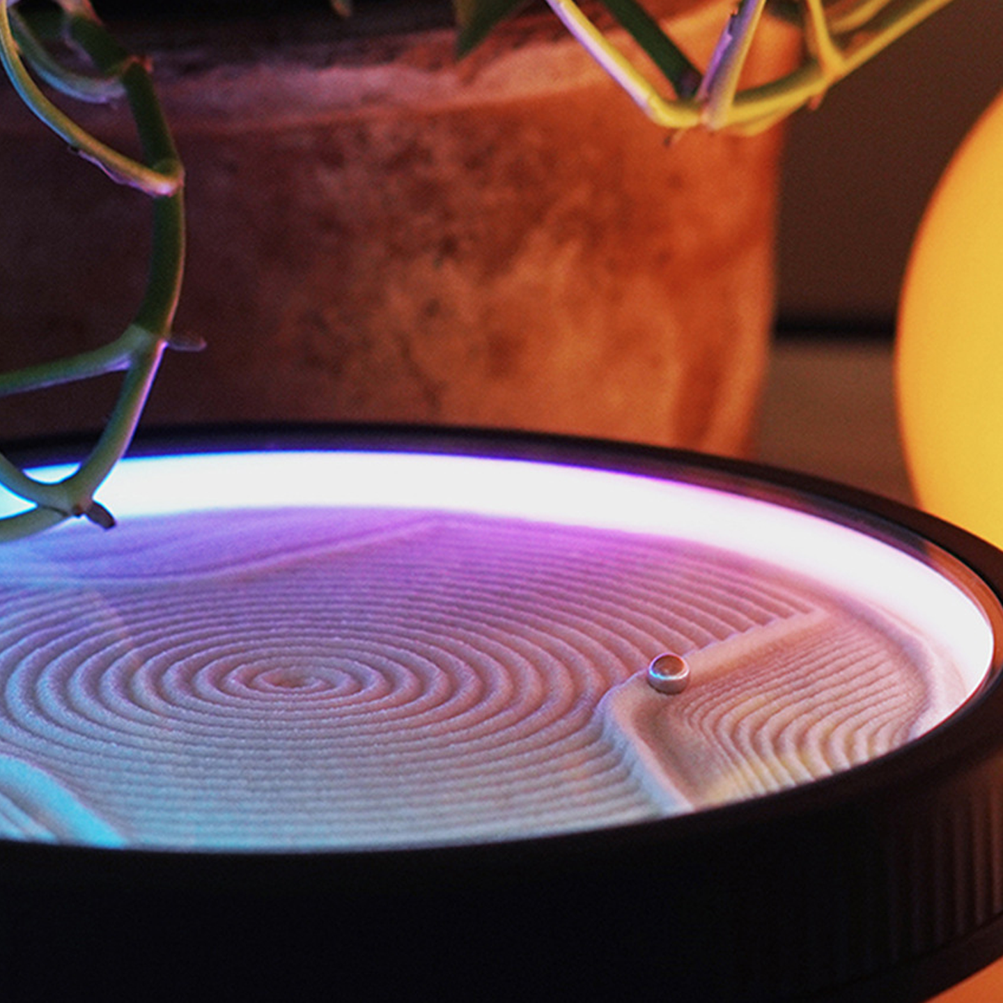 Drift Sandscape Zen Garden Meditation Accessories Decorative Sandscape That Draws Infinite Patterns on the Sand