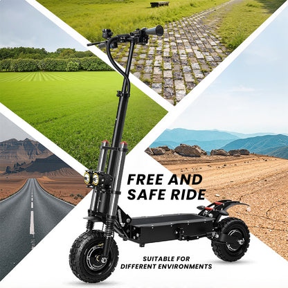 S60X Off Road Scooter Folding E-Scooter with Dual Motor Fast Electric Scooter