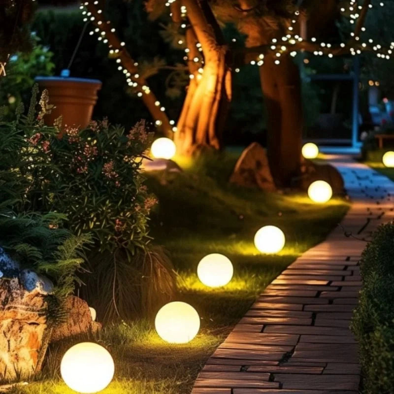 Spherical LED Garden Light - gallery image 5