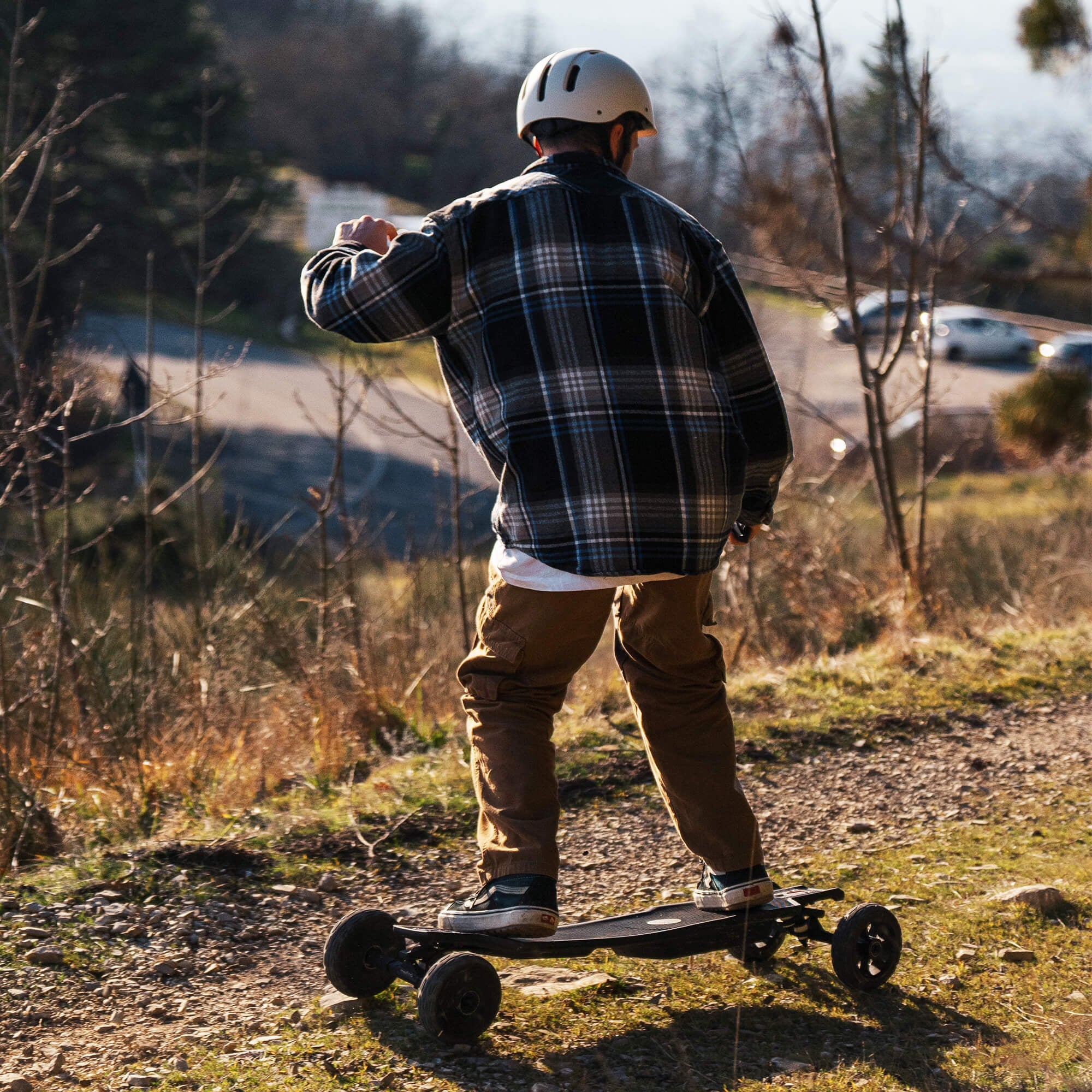 M9 Pro Black All Terrain Electric Skateboard for Adults