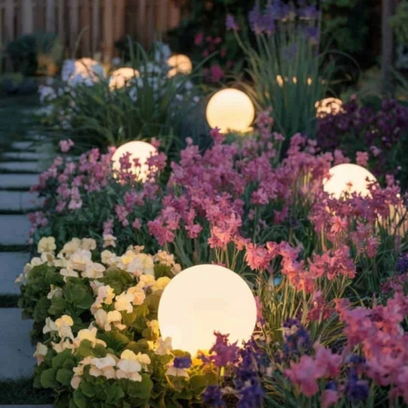 Spherical LED Garden Light - gallery image 4