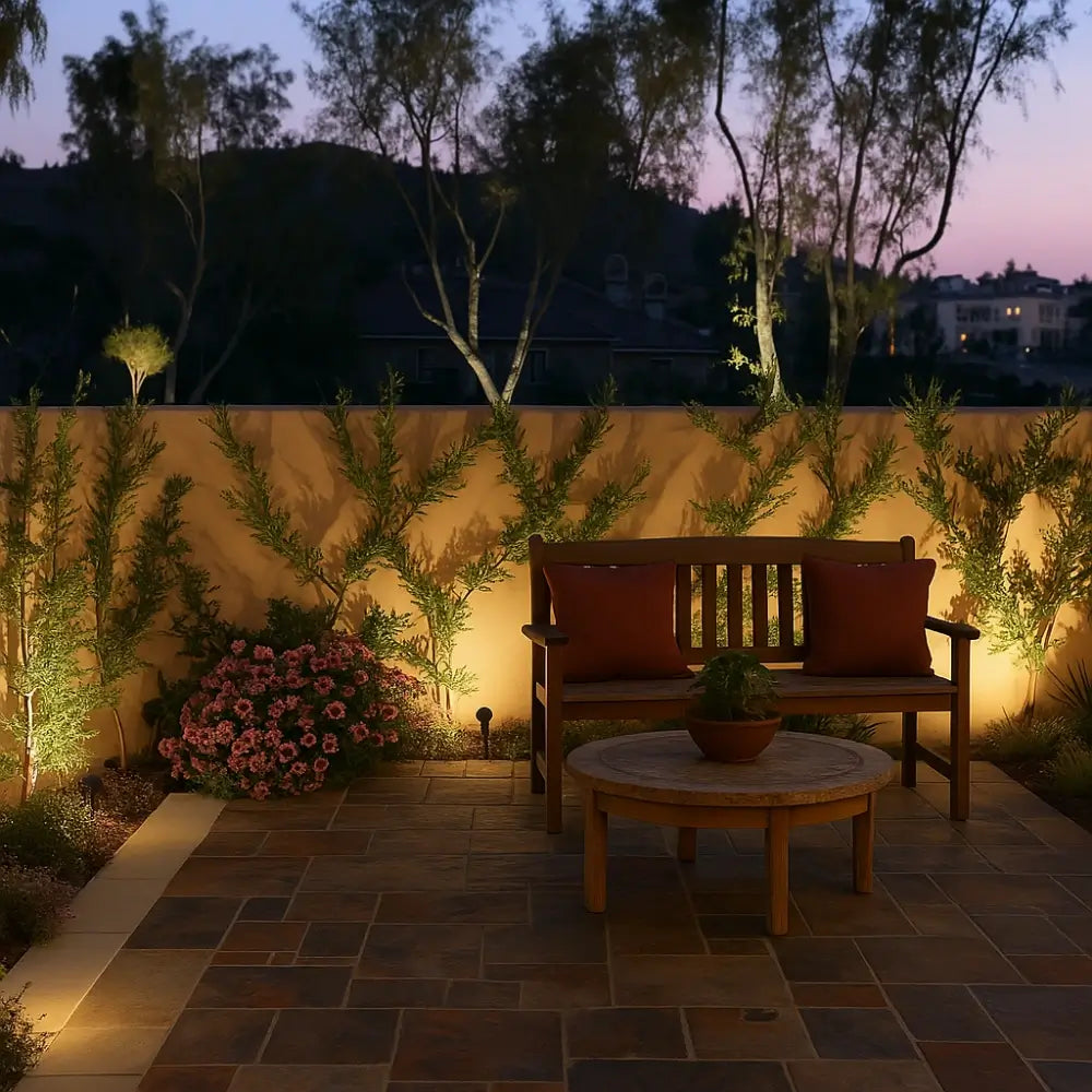 Solar Powered Garden Spotlight