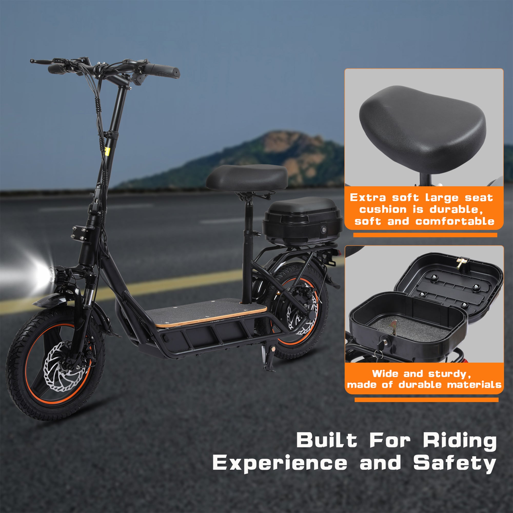 B7 Pro 750W Electric Commuter Bike Electric Bicycles