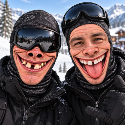 Funny Ski Mask Novelty Balaclava for Men and Women Ski Trips and Party Gifts