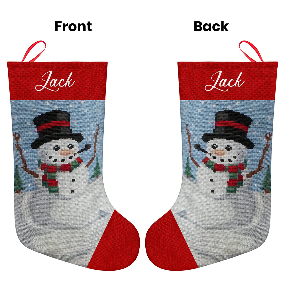 Personalized Christmas Stockings Custom Name Christmas Stocking