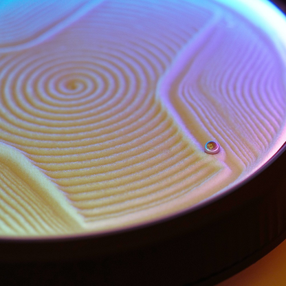 Drift Sandscape Zen Garden Meditation Accessories Decorative Sandscape That Draws Infinite Patterns on the Sand