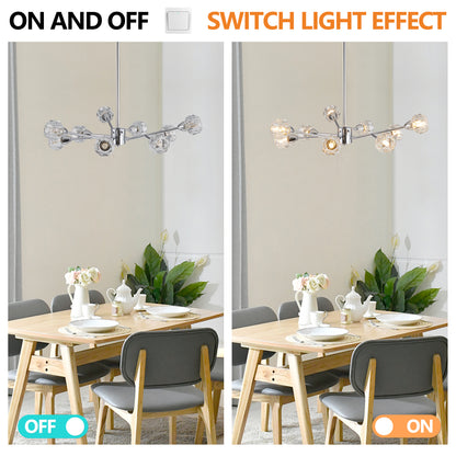 Modern Luxury Radiant Molecular Chandelier