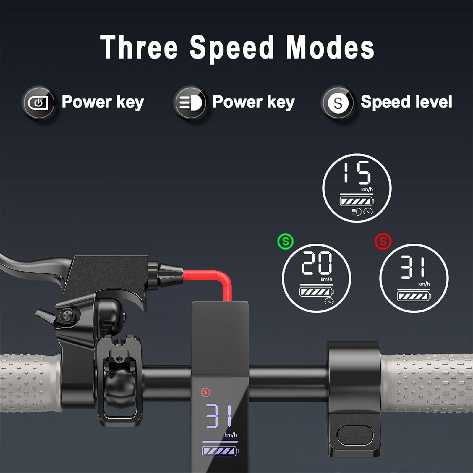 C4 Pro Commuter Scooter Foldable Electric Scooter With APP For Adults