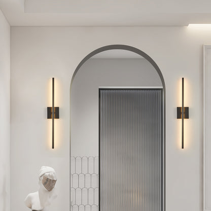 28' 2-Pack Modern LED Wall Sconce, Minimalist Indoor Wall Light Fixtures