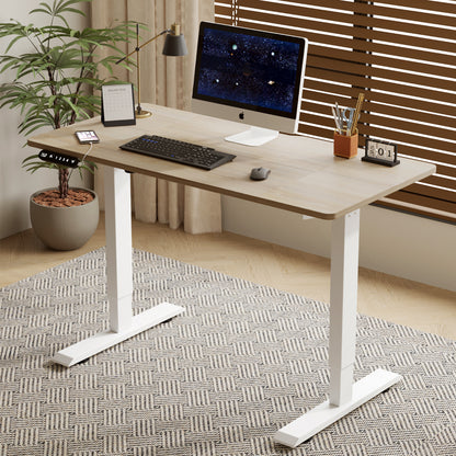 Electric Standing Desk Height Adjustable Desk for Home and Office Computer Table Gaming