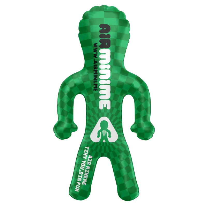 Custom Face Green Christmas Suit Blow Up Dolls Funny Inflatable Balloon Custom Air Doll for Party Favors Christmas Gifts