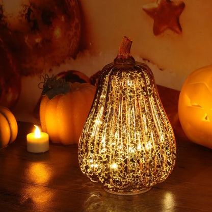 HarvestGlow™ Hand-Blown Glass Lamp